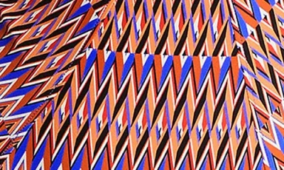 Sea Level Tessera Geo Print One-piece Swimsuit In Pink