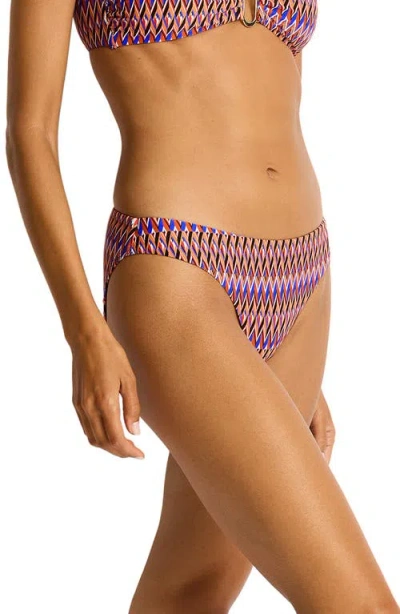 Sea Level Tessera Bikini Bottoms In Pink