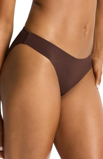 Sea Level Mythos Scoop Neck Bikini Top In Brown