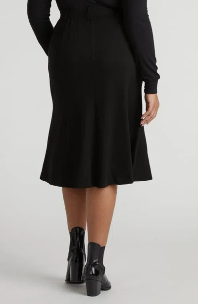 Universal Standard Carla Ponte Skirt In Black