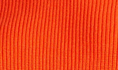 Universal Standard Arli Surplice Neck Sweater In Orange