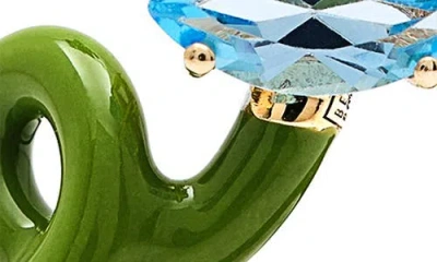 Bea Bongiasca Baby Vine Tendril Ring In Green