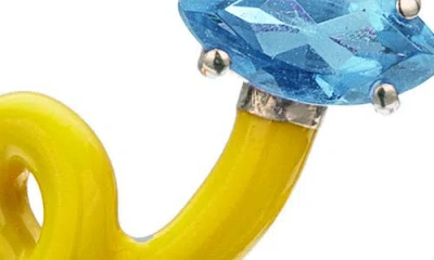 Bea Bongiasca Baby Vine Tendril Ring In Yellow