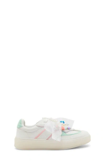 Steve Madden Kids' Jsianna Platform Sneaker In White