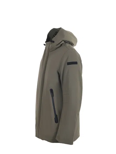 Rrd Down Jacket "surflex" In Green