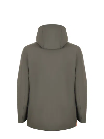 Rrd Down Jacket "surflex" In Green