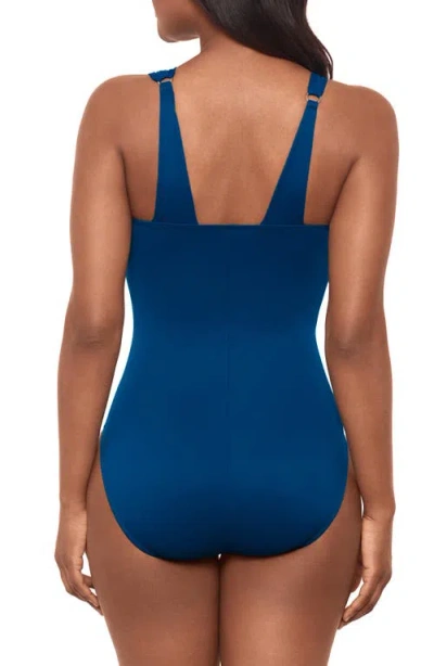 Miraclesuit ® Illusionist Azura Underwire One-piece Swimsuit In Blue