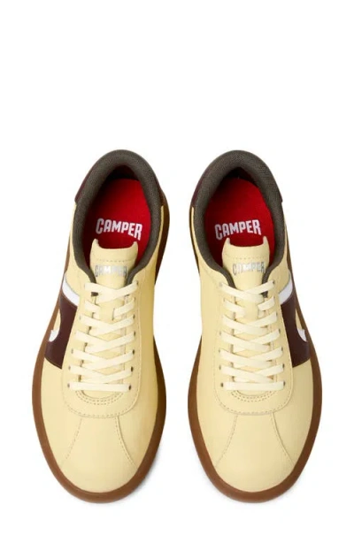 Camper Pelotas Soller Leather Sneakers In Neutral