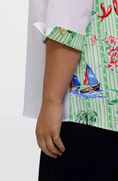 Foxcroft Therese Shirt In White