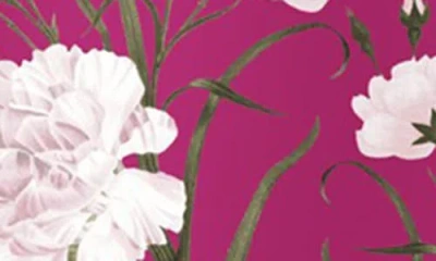 Sachin & Babi Delphine Floral One-shoulder Satin Crepe Sheath Gown In Multi