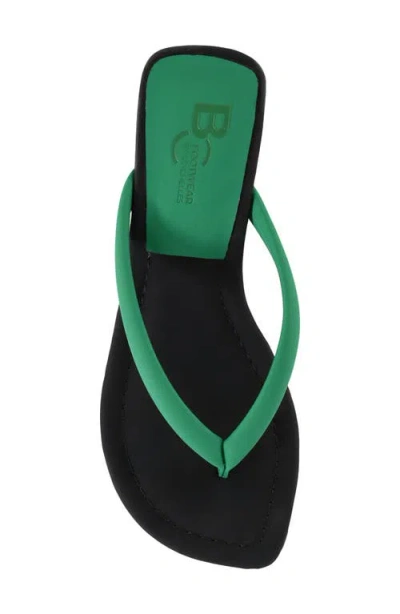 Bc Footwear Riptide Kitten Heel Sandal In Multi