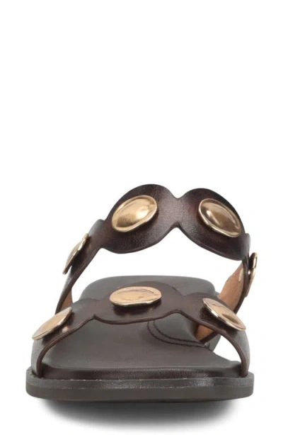 Söfft Ezra Slide Sandal In Brown