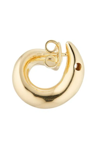 Bottega Veneta Mini Sardine Hoop Earrings