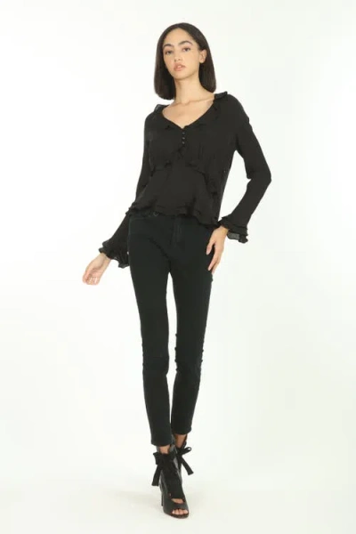 Secret Mission Sander Blouse In Black