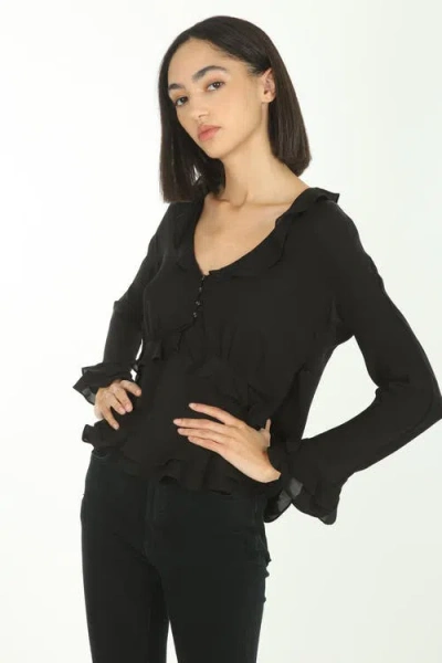 Secret Mission Sander Blouse In Black