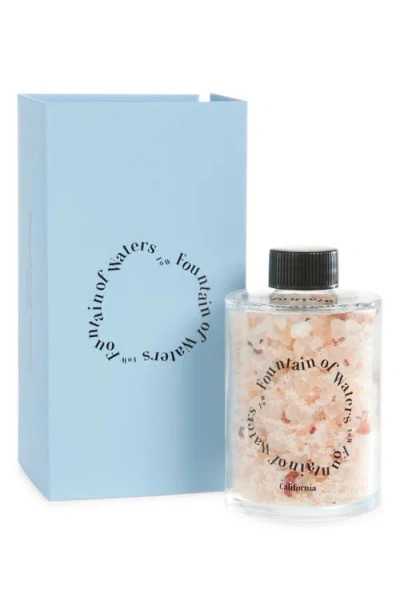 Fountain Of Waters Rose Merlot Bath Salt In Multi