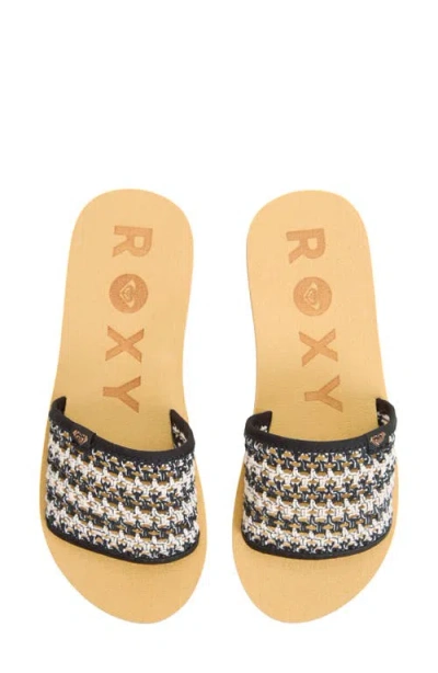 Roxy Riviera Slide Sandal In Multi