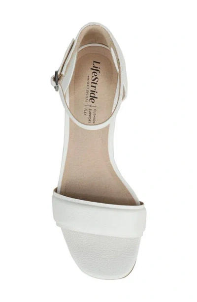 Lifestride Ashland Ankle Strap Platform Sandal In Multi