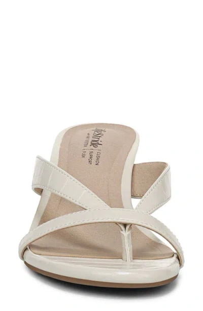 Lifestride Navine Kitten Heel Flip Flop In Multi