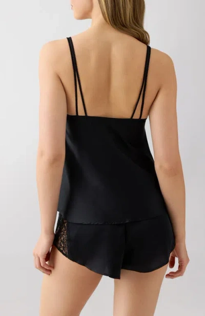 B.tempt'd By Wacoal It's On Lace & Satin Camisole In Black