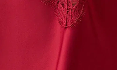 B.tempt'd By Wacoal It's On Lace & Satin Camisole In Red