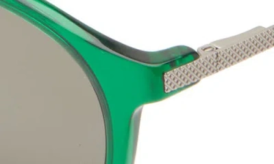 Eyebobs Golden Age 45mm Small Polarized Round Sunglasses In Green