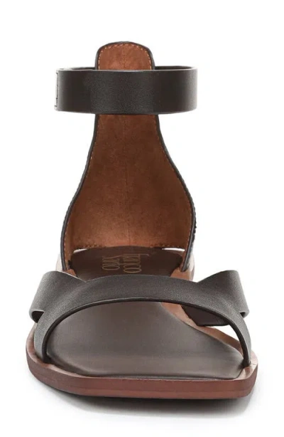 Franco Sarto Elisa Ankle Strap Sandal In Animal Print