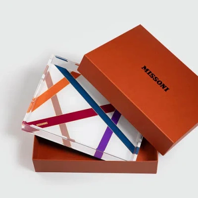Missoni Medium Tray In Multi