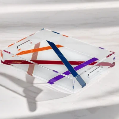 Missoni Medium Tray In Multi