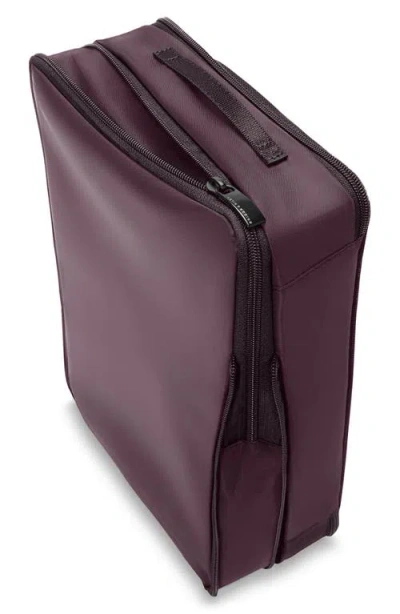 Briggs & Riley Check-in Set Of 3 Packing Cubes In Purple