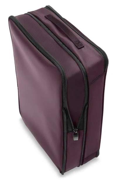 Briggs & Riley Check-in Set Of 3 Packing Cubes In Purple