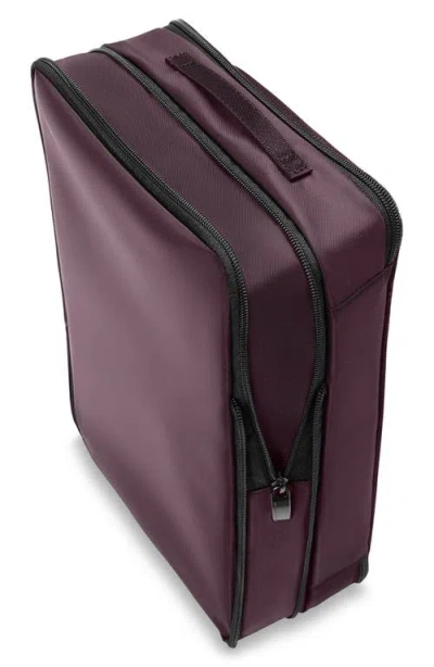 Briggs & Riley 3-piece Carry-on Compression Packing Cubes In Purple
