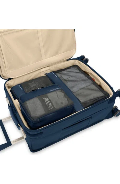 Briggs & Riley 3-piece Carry-on Compression Packing Cubes In Blue