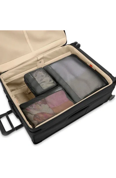 Briggs & Riley Check-in Set Of 3 Packing Cubes In Multi