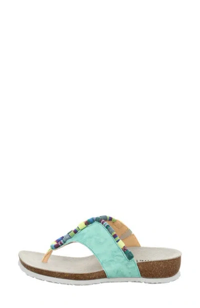 Think ! Julia Rope Flip Flop In Blue