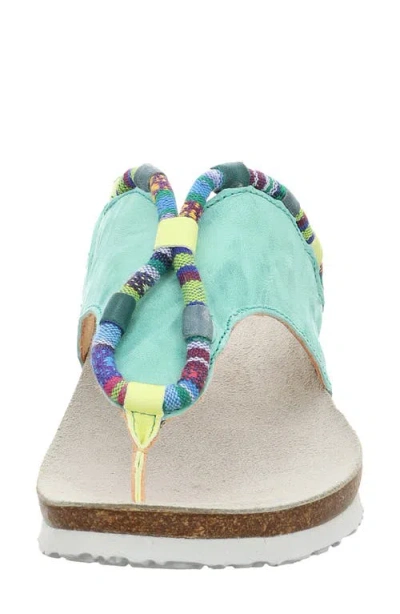 Think ! Julia Rope Flip Flop In Blue