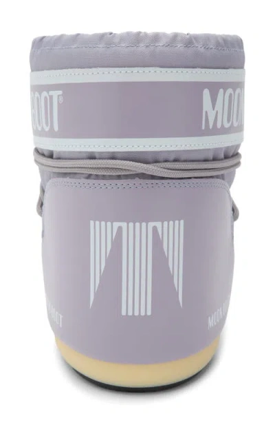 Moon Boot Womens Polyvinyl Cold Weather Ankle Boots In Gray