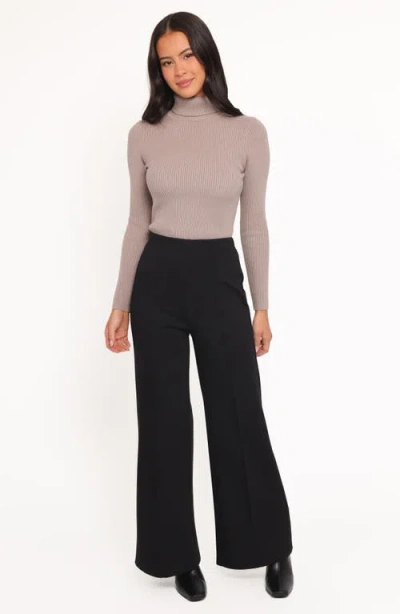 Petal And Pup Petal & Pup Jade High Waist Wide Leg Pants In Black