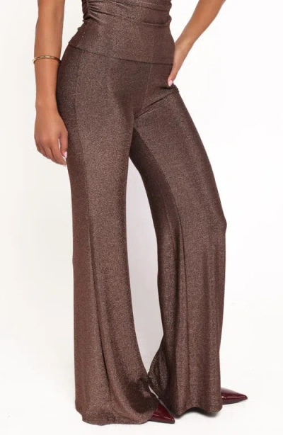 Petal And Pup Petal & Pup Sydney Wide Leg Pants In Brown