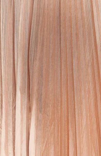 Petal And Pup Petal & Pup Bethy Pleated Maxi Skirt In Brown