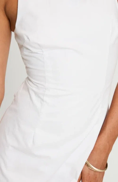 Princess Polly Yumiko Skirted Organic Cotton Romper In White