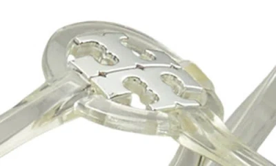 Tory Burch Mini Miller Jelly Thong Sandal In Green