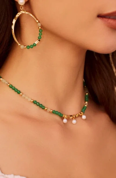 Retro Chic Poseidon Necklace In Multi