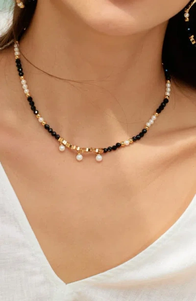 Retro Chic Poseidon Necklace In Multi