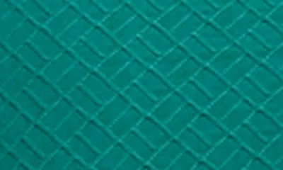 La Blanca Textured Tides Mid Rise Bikini Bottoms In Green