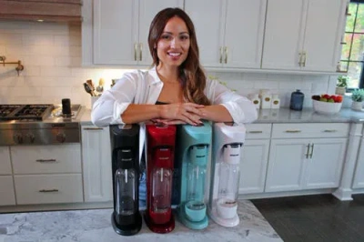 Drinkmate Omnifizz Without Co2, Sparkling Water And Soda Maker, Carbonates Any Drink In White