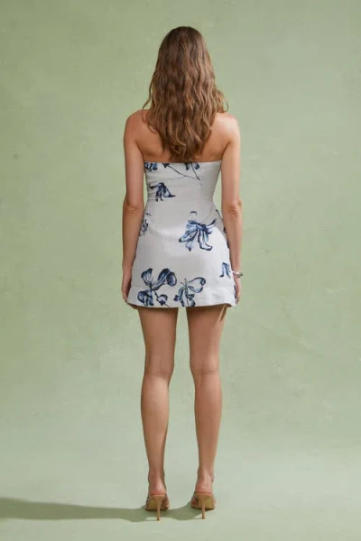 Amur Orien Tunic Dress In Multi