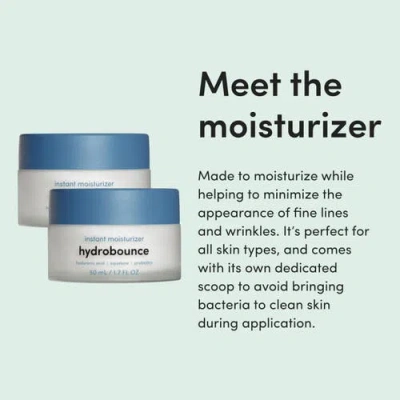 Hims & Hers Hydrobounce Instant Moisturizer Lightweight, Smoothing, Squalane & Hyaluronic Acid Cream In Neutral