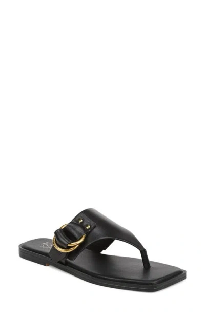 Franco Sarto Mavie Flip Flop In Black