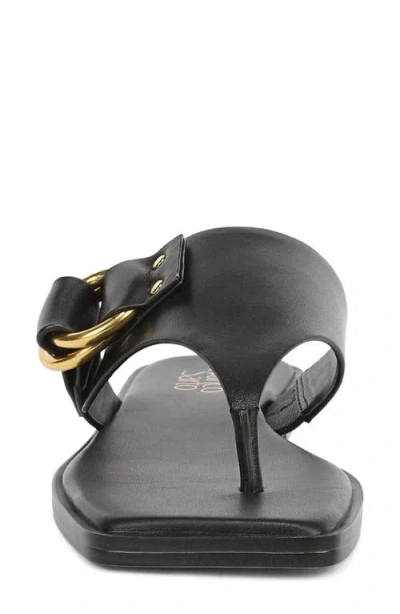 Franco Sarto Mavie Flip Flop In Black